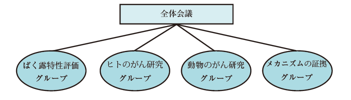 国際がん研究機関の図